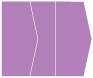 Grape Jelly Gate Fold Invitation Style E (5 1/8 x 7 1/8) - 10/Pk