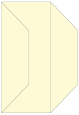 Sugared Lemon Gate Fold Invitation Style F (3 7/8 x 9)
