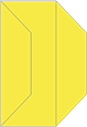 Lemon Drop Gate Fold Invitation Style F (3 7/8 x 9)