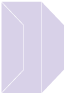 Purple Lace Gate Fold Invitation Style F (3 7/8 x 9) - 10/Pk