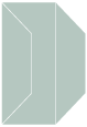 Dusk Blue Gate Fold Invitation Style F (3 7/8 x 9)