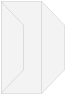 Soho Grey Gate Fold Invitation Style F (3 7/8 x 9) - 10/Pk
