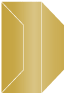 Rich Gold Gate Fold Invitation Style F (3 7/8 x 9) - 10/Pk