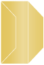 Gold Gate Fold Invitation Style F (3 7/8 x 9) - 10/Pk