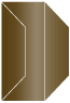 Bronze Gate Fold Invitation Style F (3 7/8 x 9) - 10/Pk
