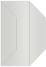 Argento Gate Fold Invitation Style F (3 7/8 x 9) - 10/Pk