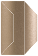 Pearl Silk Gate Fold Invitation Style F (3 7/8 x 9)