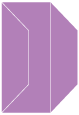 Grape Jelly Gate Fold Invitation Style F (3 7/8 x 9)