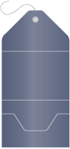 Blue Satin Pocket Invitation Style A10 (5 1/4 x 7 1/4)