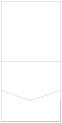 Crest Solar White Pocket Invitation Style A1 (5 3/4 x 5 3/4) 10/Pk