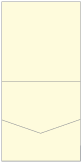 Crest Baronial Ivory Pocket Invitation Style A1 (5 3/4 x 5 3/4)