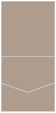 Pyro Brown Pocket Invitation Style A1 (5 3/4 x 5 3/4)