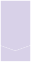 Purple Lace Pocket Invitation Style A1 (5 3/4 x 5 3/4) 10/Pk
