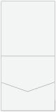 Soho Grey Pocket Invitation Style A1 (5 3/4 x 5 3/4)