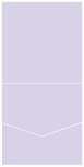 Purple Lace Pocket Invitation Style A2 (7 x 7)10/Pk