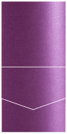 Purple Silk Pocket Invitation Style A2 (7 x 7)