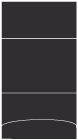 Black Pocket Invitation Style A3 (5 1/8 x 7 1/8)10/Pk