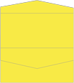 Lemon Drop Pocket Invitation Style A4 (4 x 9)