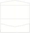 White Pearl Pocket Invitation Style A4 (4 x 9)