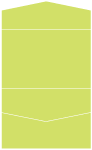 Citrus Green Pocket Invitation Style A5 (5 3/4 x 8 3/4)10/Pk