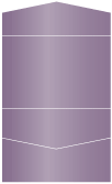 Metallic Purple Pocket Invitation Style A5 (5 3/4 x 8 3/4) 10/Pk