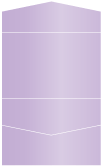 Violet Pocket Invitation Style A5 (5 3/4 x 8 3/4)