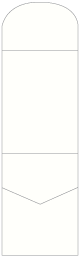 Eggshell White Pocket Invitation Style A6 (5 1/4 x 7 1/4)