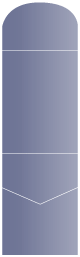 Blue Print Pocket Invitation Style A6 (5 1/4 x 7 1/4)