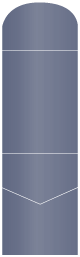 Blue Satin Pocket Invitation Style A6 (5 1/4 x 7 1/4)