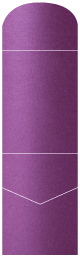 Purple Silk Pocket Invitation Style A6 (5 1/4 x 7 1/4)
