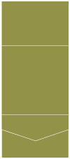 Olive Pocket Invitation Style A7 (7 1/4 x 7 1/4)