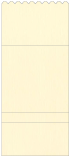 Eames Natural White (Textured) Pocket Invitation Style B1 (6 1/4 x 6 1/4) - 10/Pk