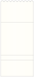 Pearlized White Pocket Invitation Style B1 (6 1/4 x 6 1/4) - 10/Pk