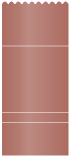 Red Satin Pocket Invitation Style B1 (6 1/4 x 6 1/4) - 10/Pk