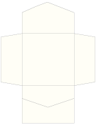 Textured Cream Pocket Invitation Style B2 (6 1/4 x 6 1/4) - 10/Pk