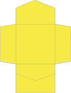 Lemon Drop Pocket Invitation Style B2 (6 1/4 x 6 1/4)