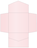 Rose Pocket Invitation Style B2 (6 1/4 x 6 1/4)10/Pk
