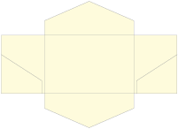 Crest Baronial Ivory Pocket Invitation Style B3 (5 3/4 x 8 3/4) - 10/Pk