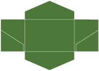 Verde Pocket Invitation Style B3 (5 3/4 x 8 3/4) - 10/Pk