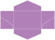 Grape Jelly Pocket Invitation Style B3 (5 3/4 x 8 3/4)10/Pk