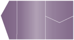 Purple Pocket Invitation Style B5 (5 1/4 x 7 1/4)10/Pk