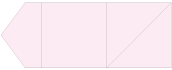 Light Pink Pocket Invitation Style B6 (6 1/4 x 6 1/4) - 10/Pk