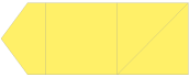 Factory Yellow Pocket Invitation Style B6 (6 1/4 x 6 1/4) - 10/Pk