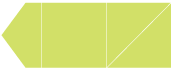 Citrus Green Pocket Invitation Style B6 (6 1/4 x 6 1/4) - 10/Pk