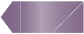 Purple Pocket Invitation Style B6 (6 1/4 x 6 1/4) - 10/Pk