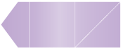 Violet Pocket Invitation Style B6 (6 1/4 x 6 1/4) - 10/Pk