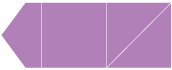 Grape Jelly Pocket Invitation Style B6 (6 1/4 x 6 1/4) - 10/Pk