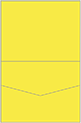 Lemon Drop Pocket Invitation Style C1 (4 1/2 x 5 1/2)