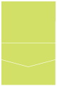 Citrus Green Pocket Invitation Style C1 (4 1/4 x 5 1/2) 10/Pk