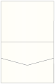 Pearlized White Pocket Invitation Style C1 (4 1/4 x 5 1/2) 10/Pk